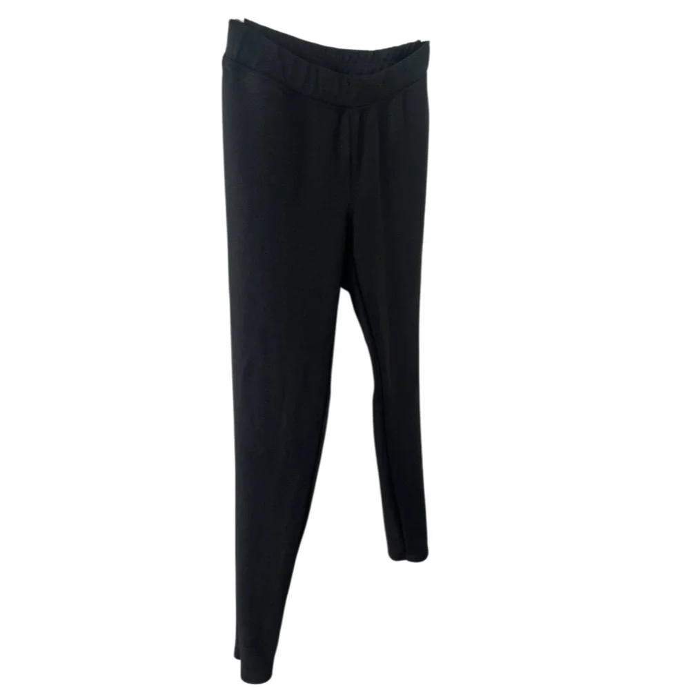 Express | Black Faux Suede Leather Leggings | Women’s Size Small - Picture 3 of 8